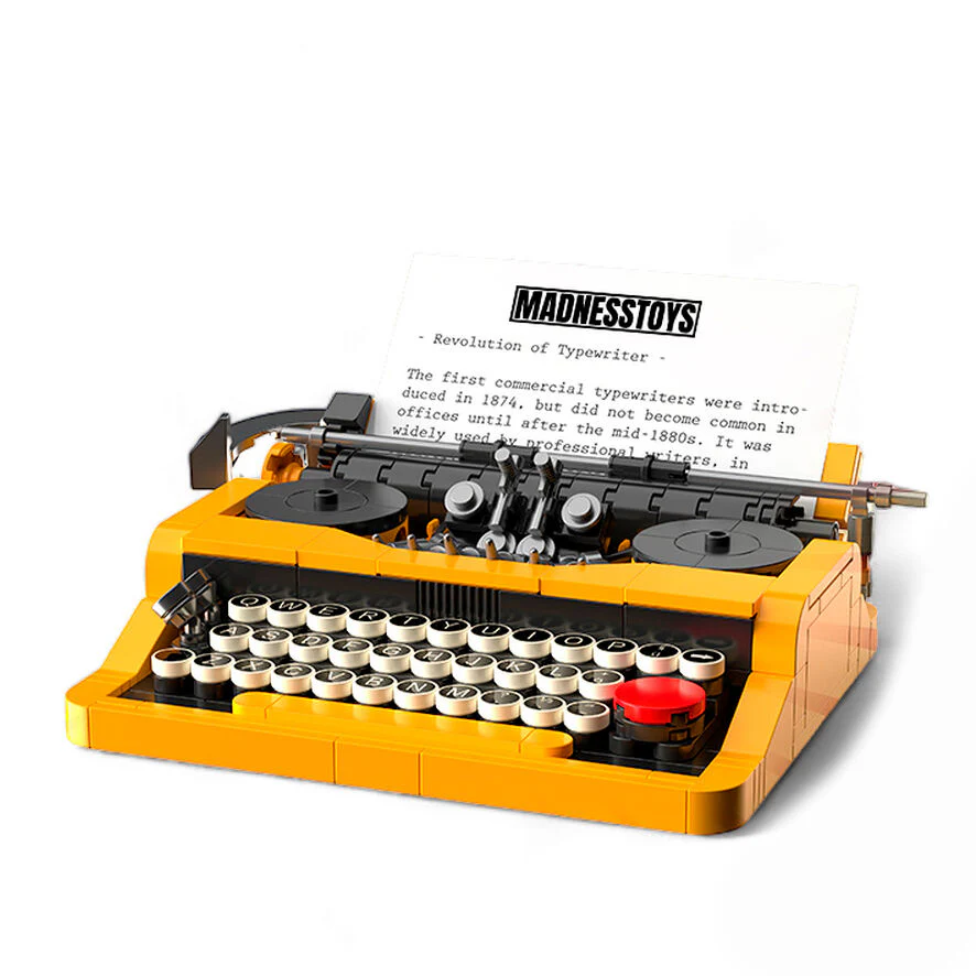 Kit Construccion Maquina De Escribir 254Pzs