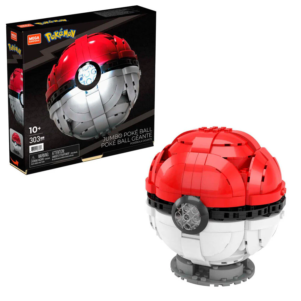 Kit Construccion Mega Construx Poke Ball Pokemon 303Pzs