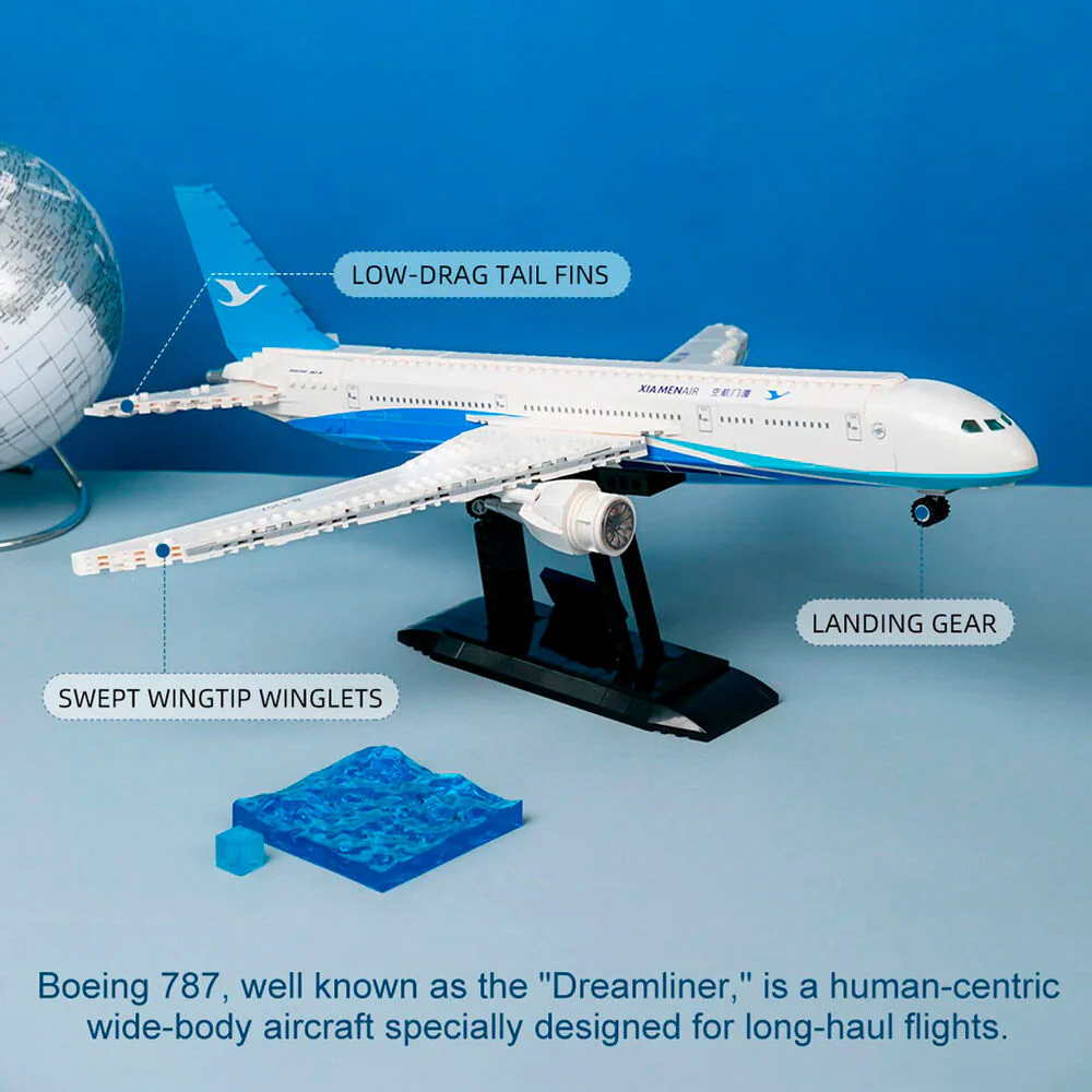 Kit Construccion Xiamen Air Boeing 787 745Pzs - Image 4