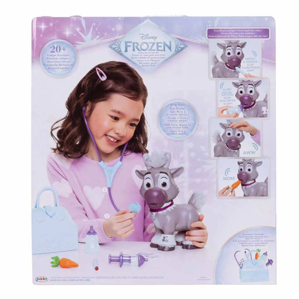Kit De Cuidados Sven Interactivo Frozen Disney - Image 11