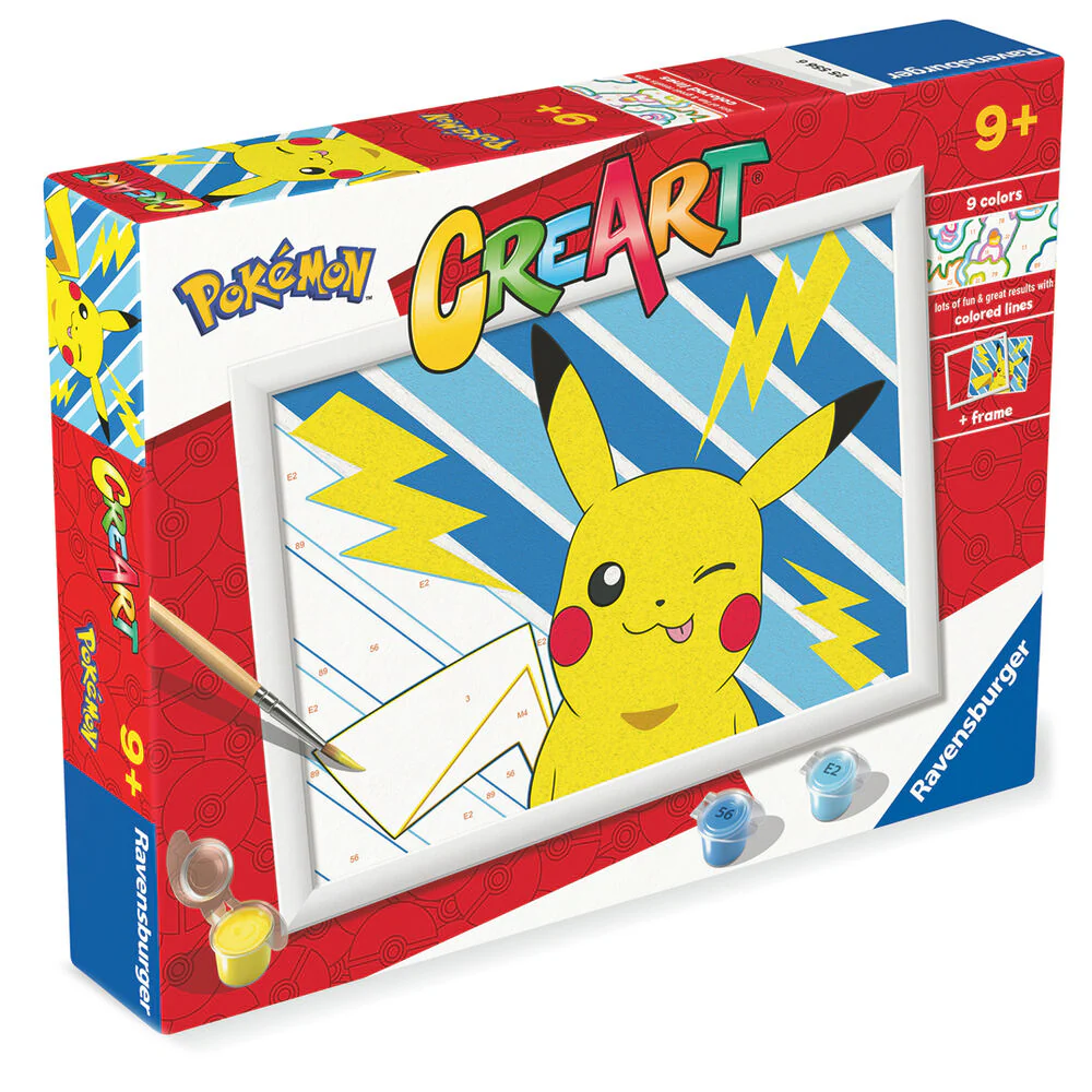 Kit De Pintura Creart Pikachu Pokemon - Image 3