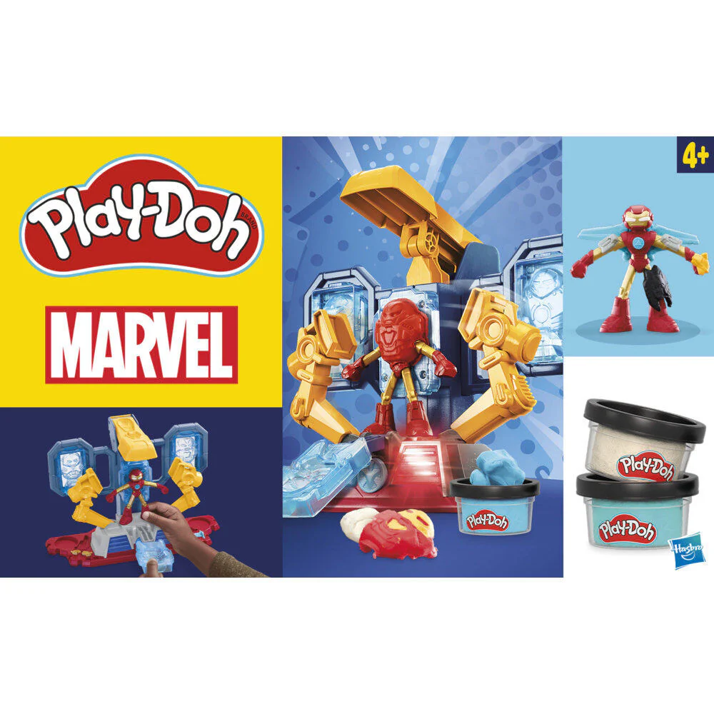 Laboratorio De Armaduras Iron Man Marvel Play-doh - Image 14