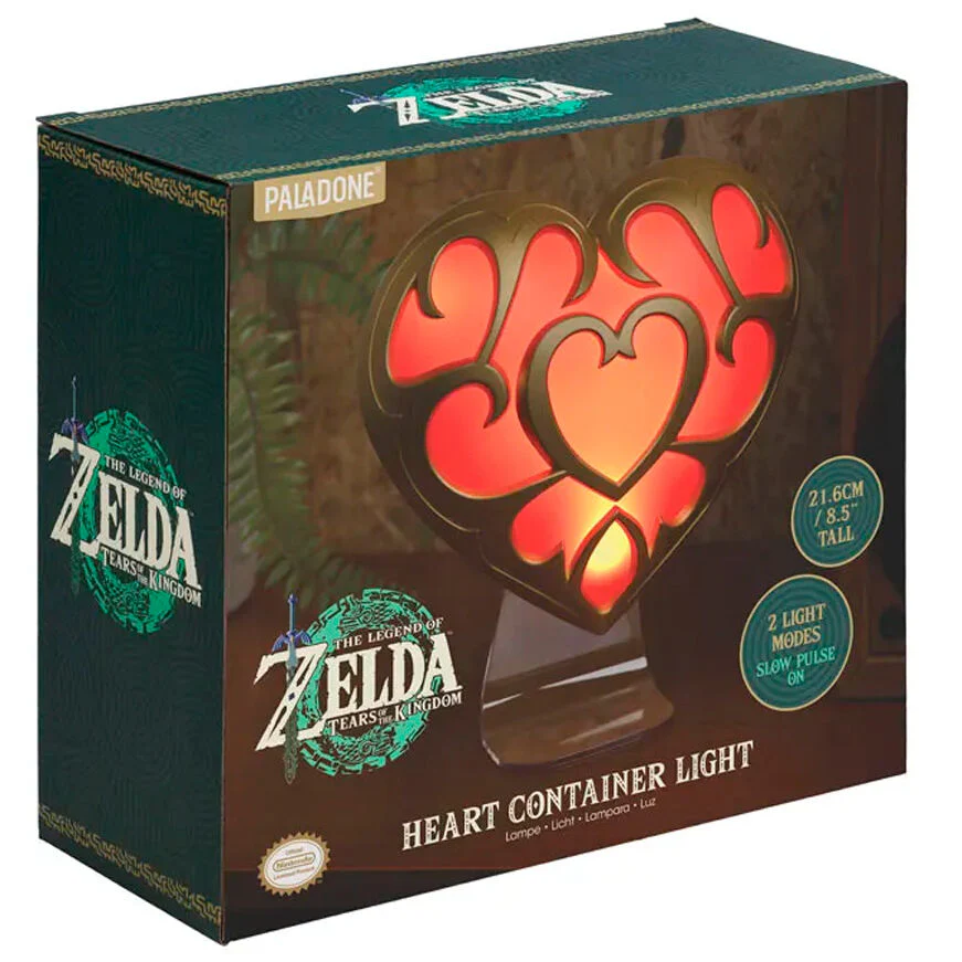 Lampara Contenedor De Corazon The Legend Of Zelda 25Cm - Image 2