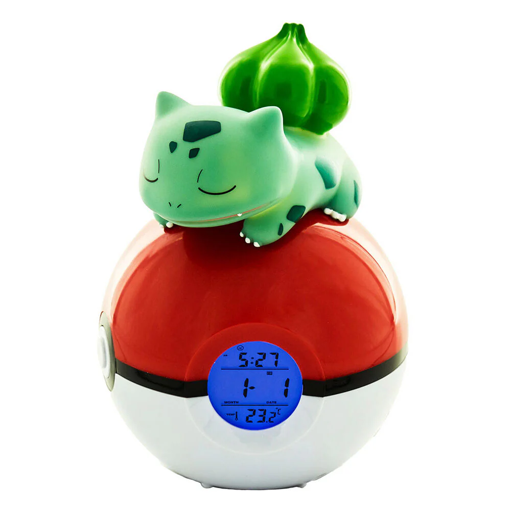 Lampara Despertador Led Bulbasaur Pokeball Pokemon - Image 4