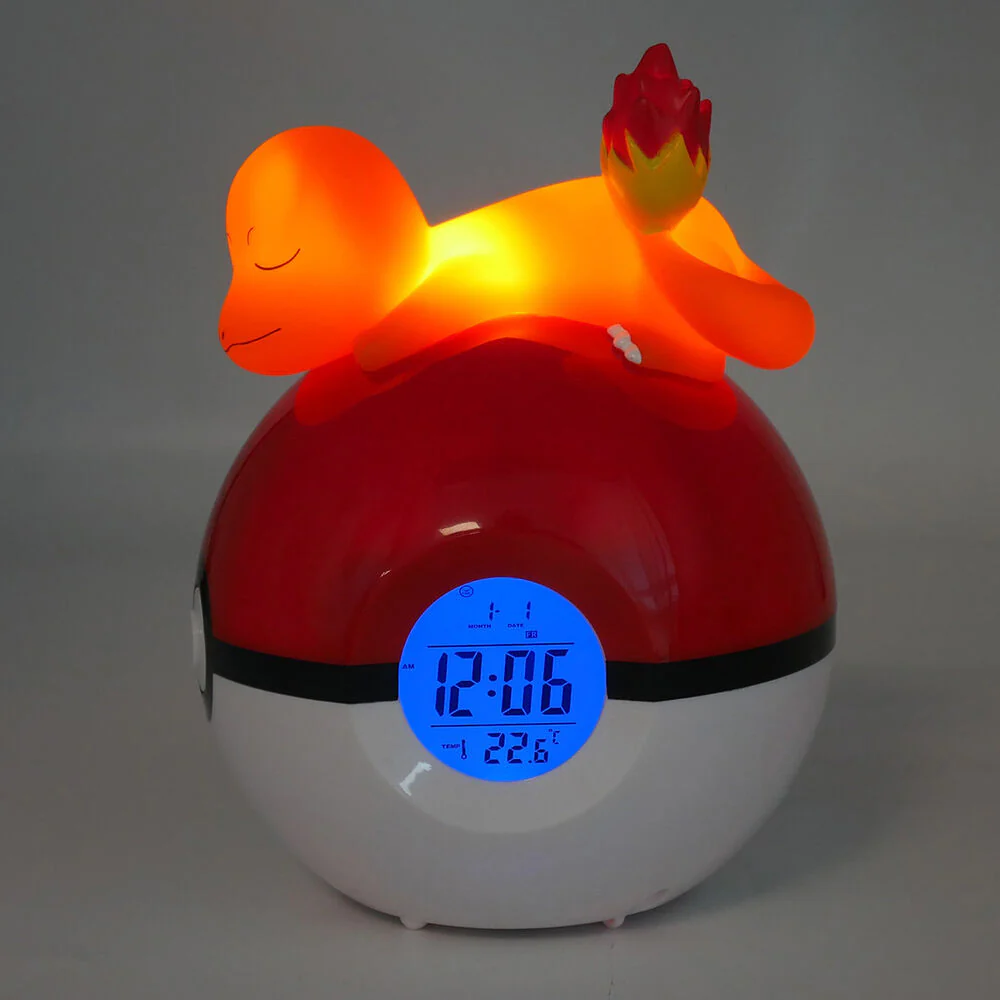 Lampara Despertador Led Charmander Pokeball Pokemon - Image 6