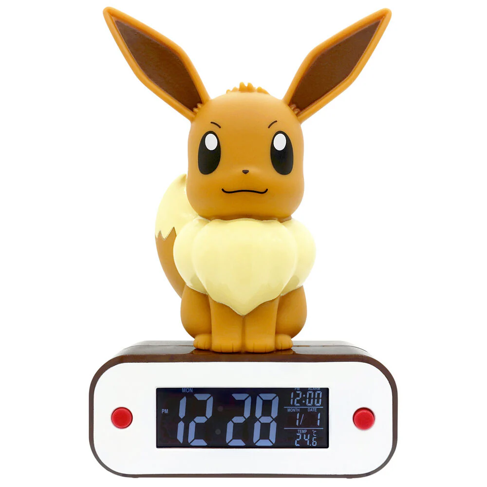 Lampara Despertador Led Eevee Pokemon