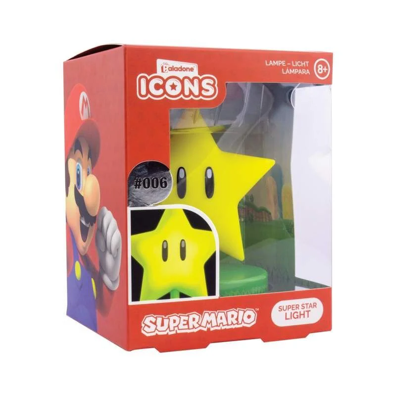 Lampara Icons Estrella Super Mario Bros 12Cm - Image 3