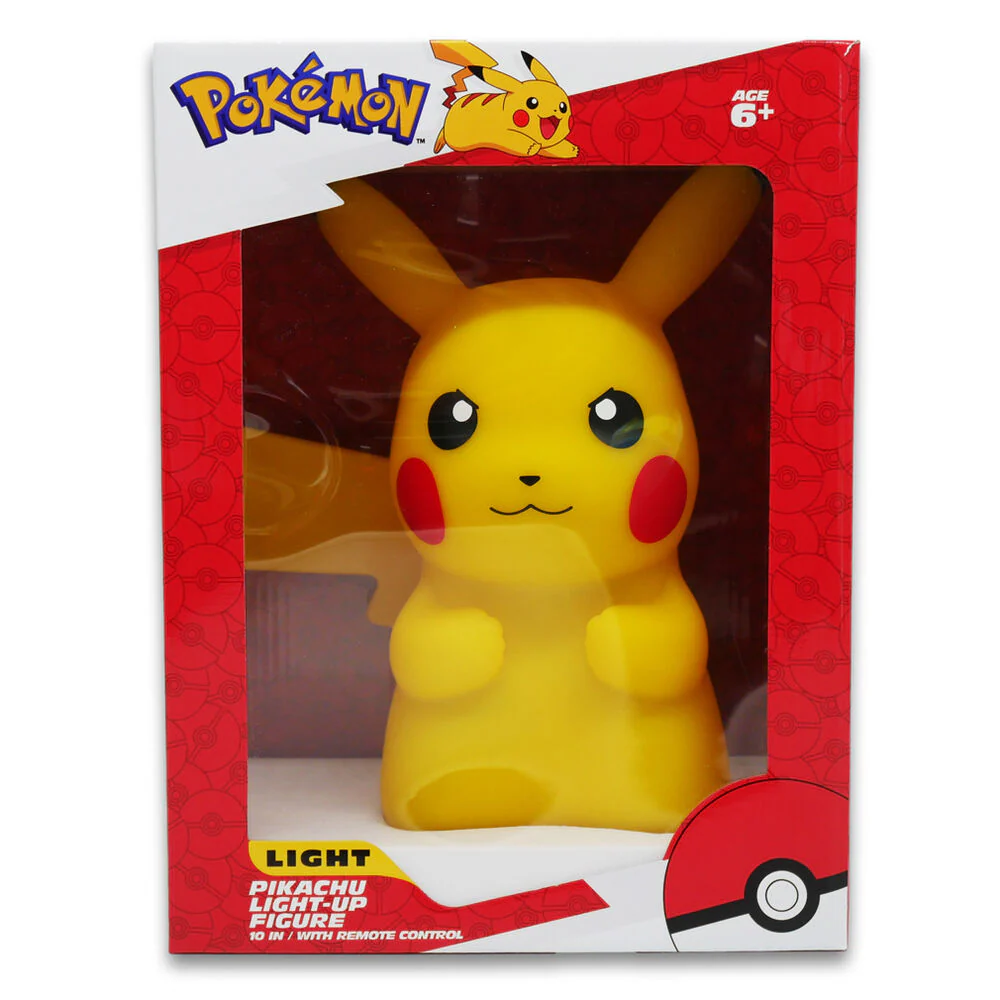 Lampara Led 3D Pikachu Pokemon 25Cm - Image 11