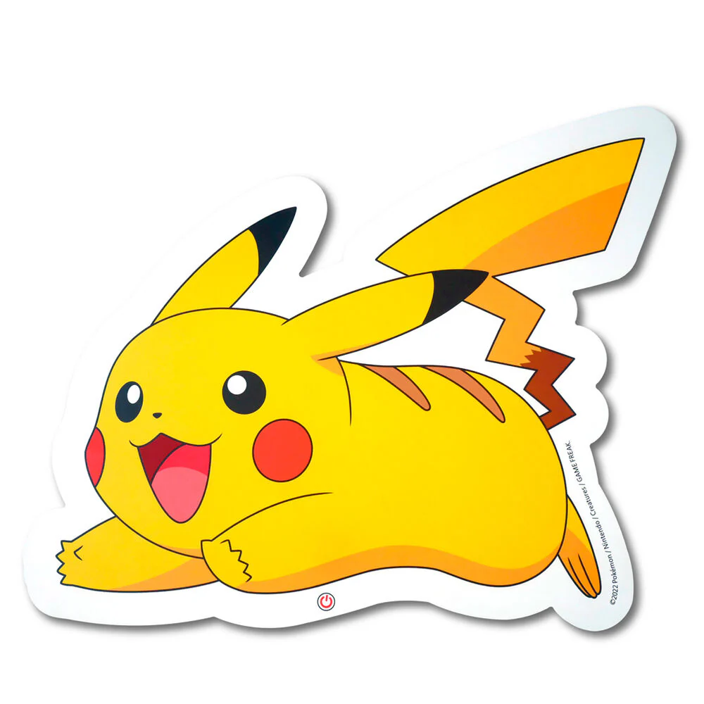 Lampara Mural Neon Pikachu Pokemon - Image 2
