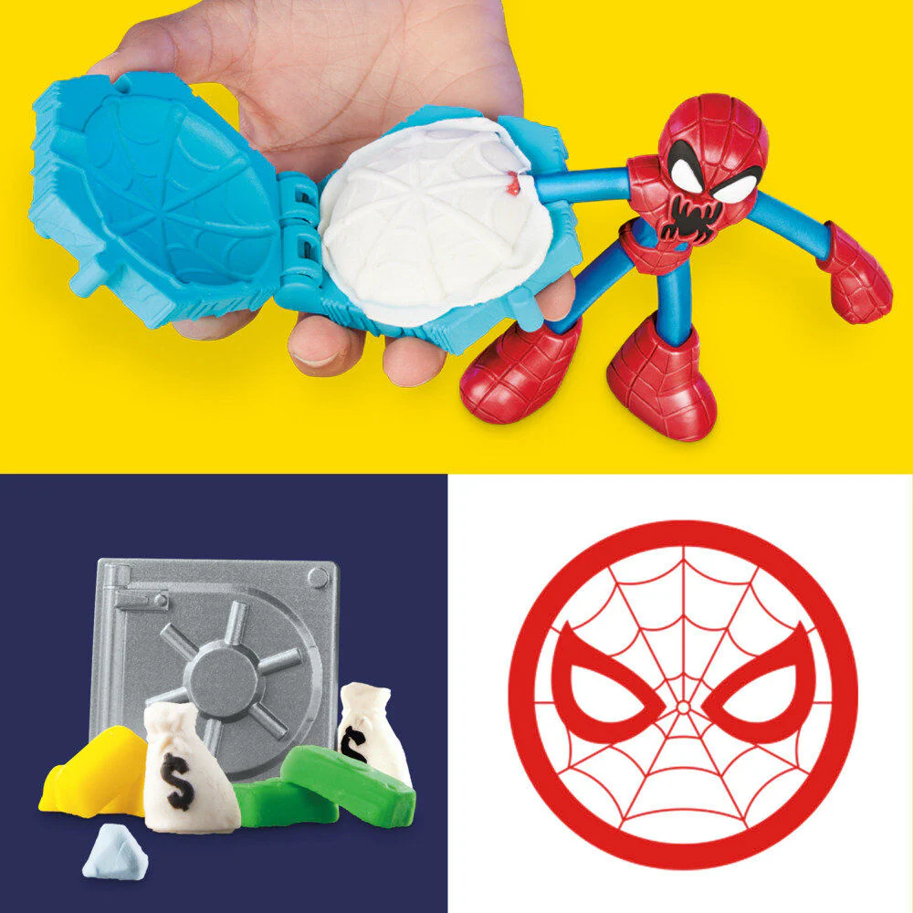 Lanza Y Atrapa Spiderman Marvel Play-doh - Image 5