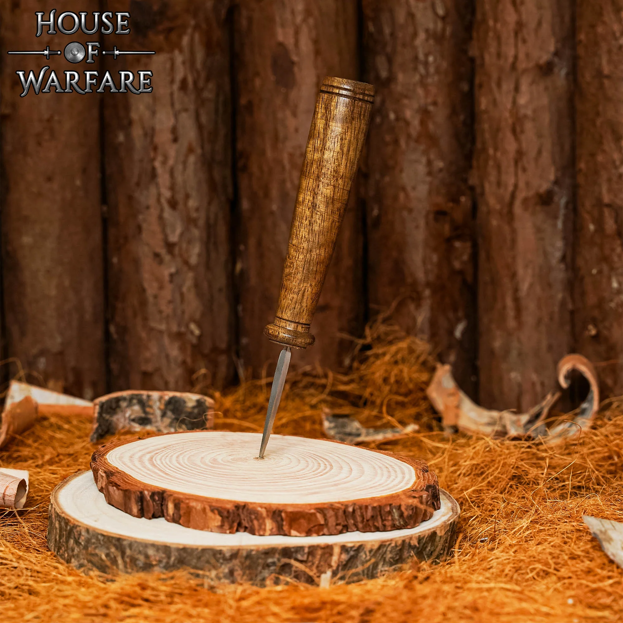 Lezna de Cuero - Mango de Madera Pulida - Herramienta de Costura Tradicional - Image 15