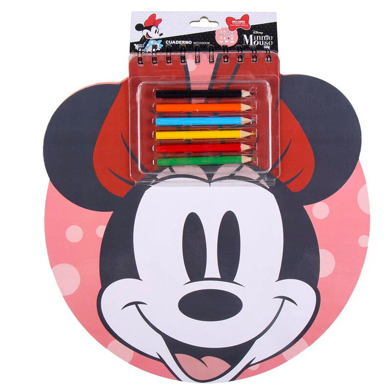 Libreta Colores Minnie Disney