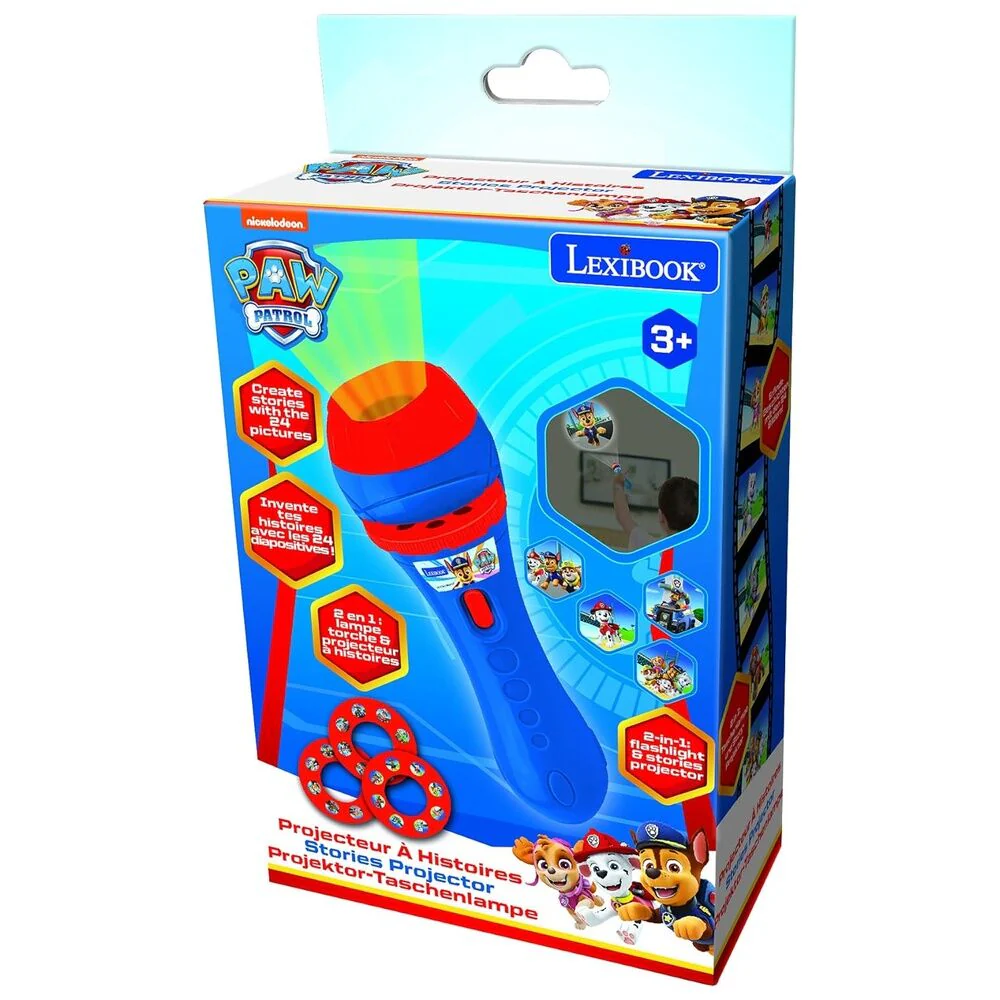 Linterna Proyector Cuentos Patrulla Canina Paw Patrol