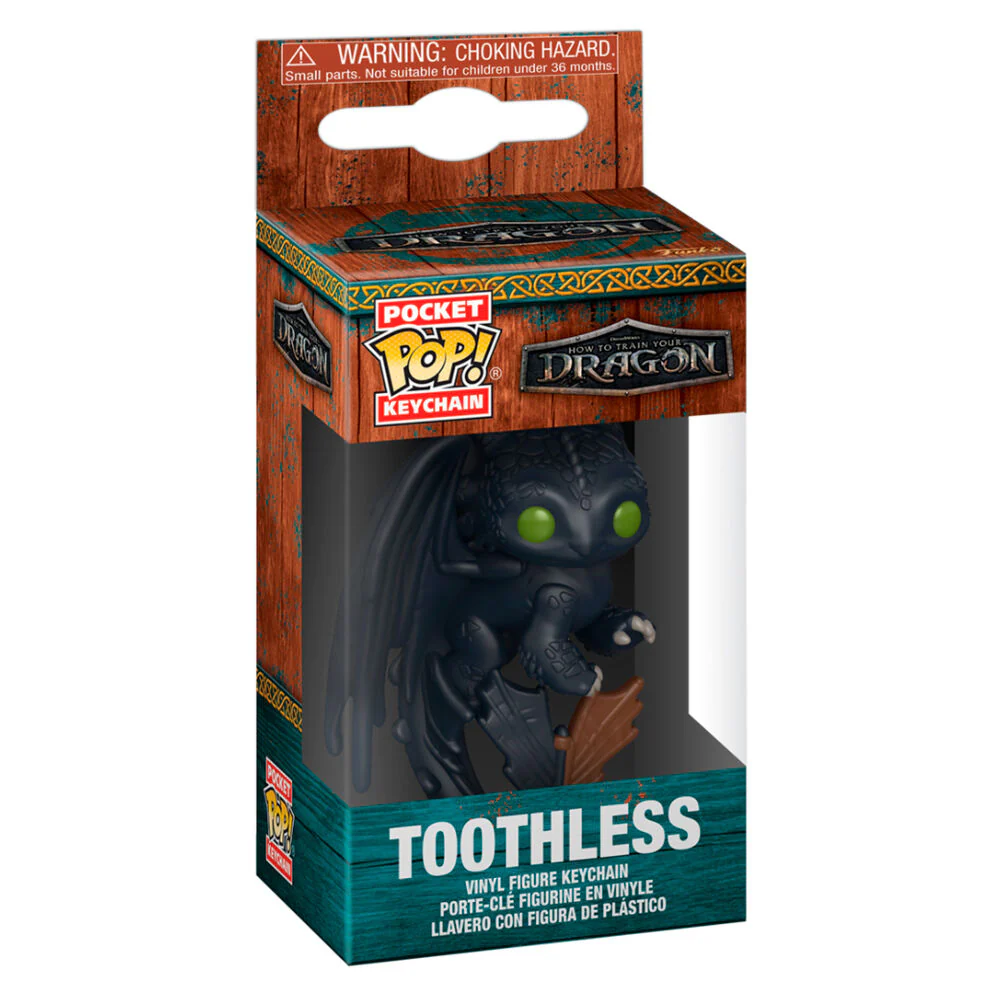 Llavero Pocket Pop Como Entrenar A Tu Dragon Desdentao - Image 2