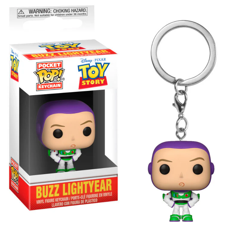 Llavero Pocket Pop Disney Pixar Toy Story Buzz