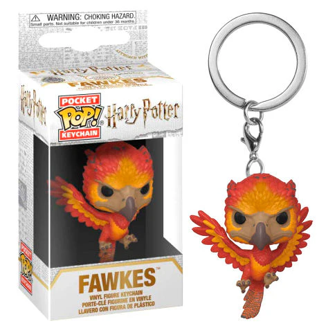 Llavero Pocket Pop Harry Potter Fawkes