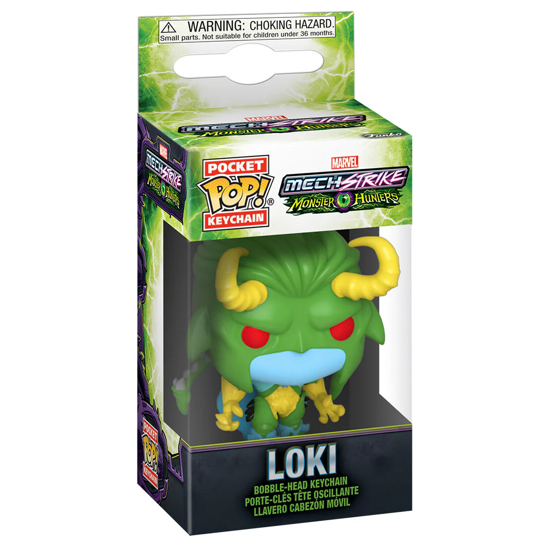 Llavero Pocket Pop Marvel Monster Hunters Loki - Image 3