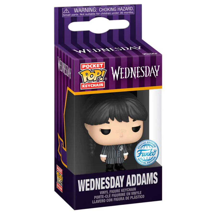 Llavero Pocket Pop Miercoles - Miercoles