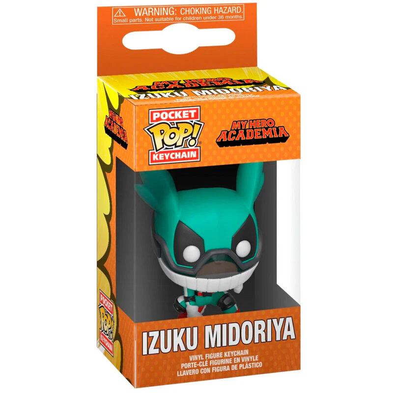 Llavero Pocket Pop My Hero Academy Deku With Helmet - Image 2