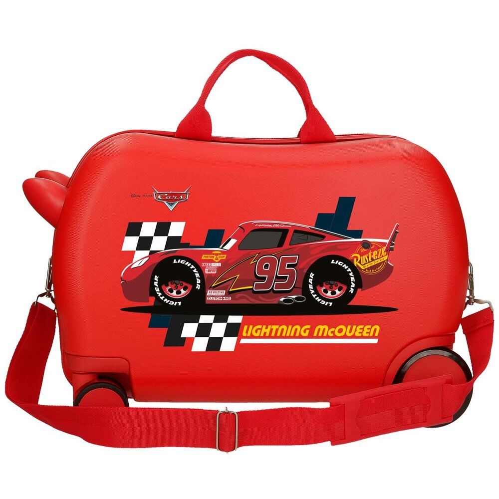 Maleta Abs Lightning Mcqueen Cars Disney Pixar 45Cm