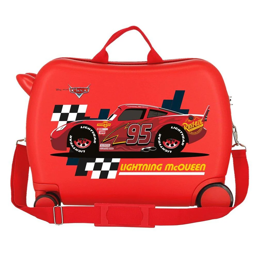 Maleta Abs Lightning Mcqueen Cars Disney Pixar 50Cm