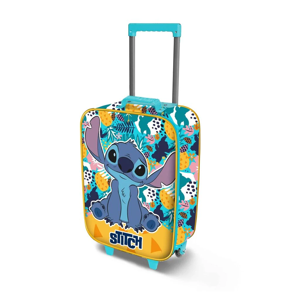 Maleta Trolley 3D Colors Stitch Disney 52Cm