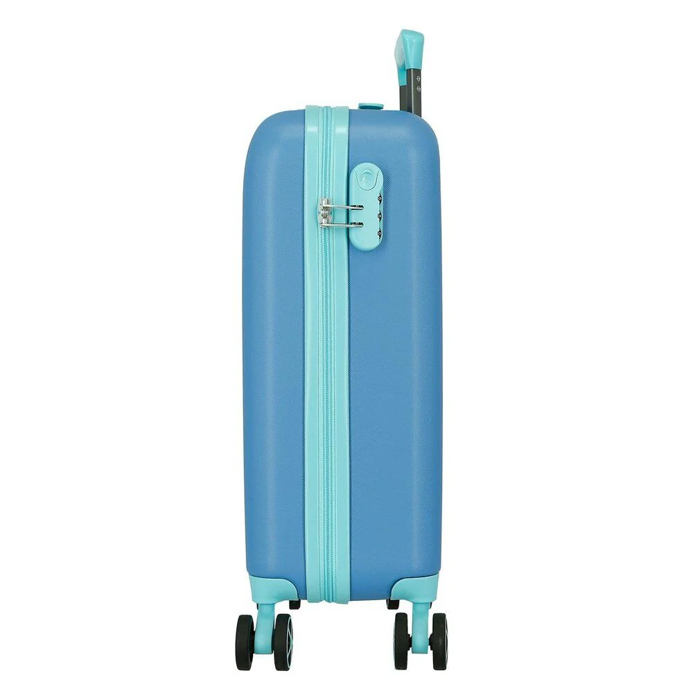 Maleta Trolley Abs Azulon Stitch Disney 55Cm
