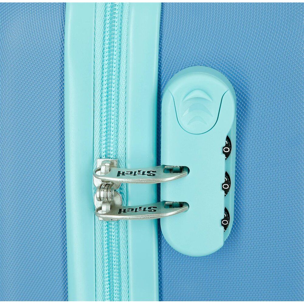 Maleta Trolley Abs Azulon Stitch Disney 55Cm - Image 8
