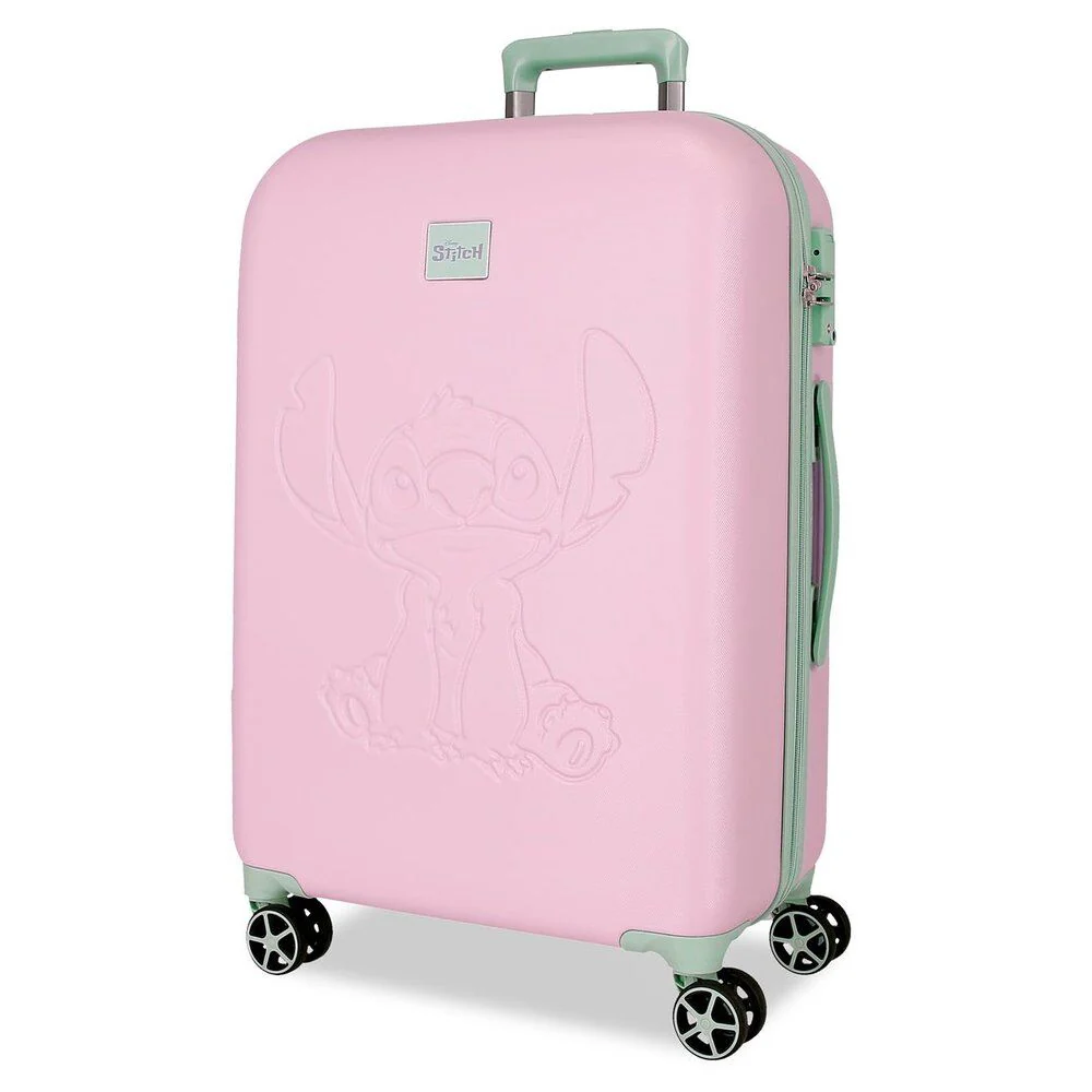 Maleta Trolley Abs Malva Stitch Disney 60Cm