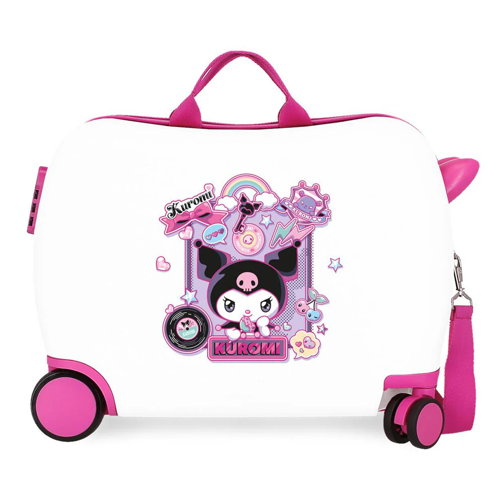 Maleta Trolley Abs Wonder Kuromi Hello Kitty 50Cm