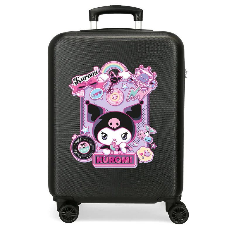 Maleta Trolley Abs Wonder Kuromi Hello Kitty 55Cm
