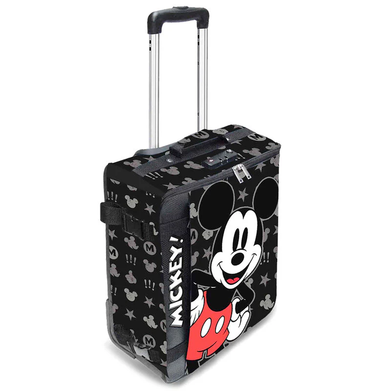 Maleta Trolley Surprise Mickey Disney Plegable 55Cm