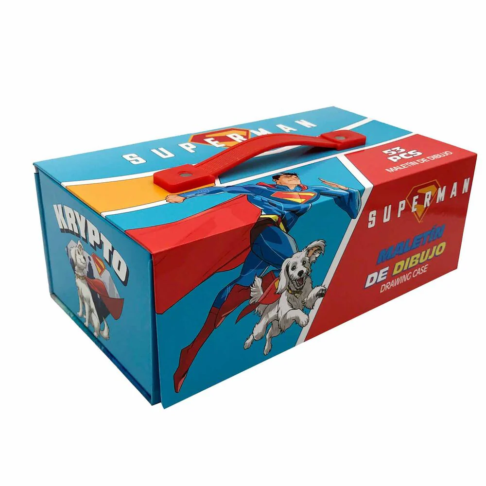 Maletin Papeleria Coloreable Superman Dc Comics - Image 5