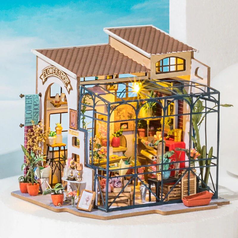 Maqueta Casa Miniatura Emily S Flower Shop 258Pzs - Image 8