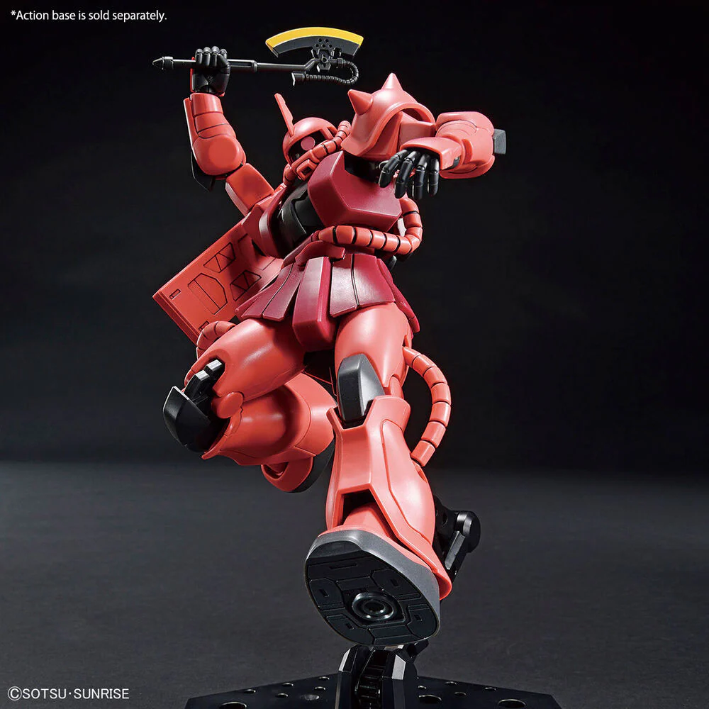 Maqueta Hg 1/144 Ms-06s Zaku Ii Char Aznable Custom - Image 2