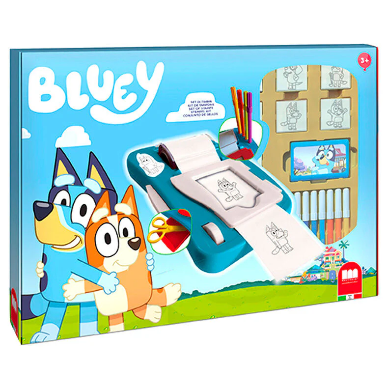 Maquina De Pegatinas Bluey