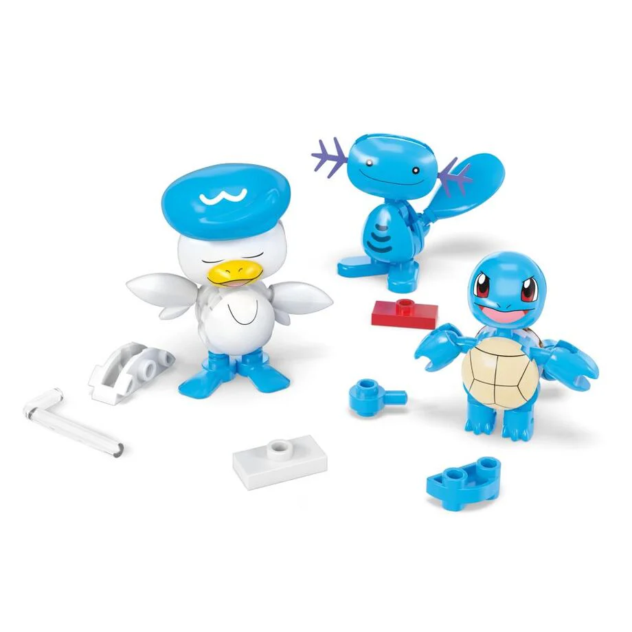 Mega Construx Equipo De Entrenador De Agua Pokemon - Image 4