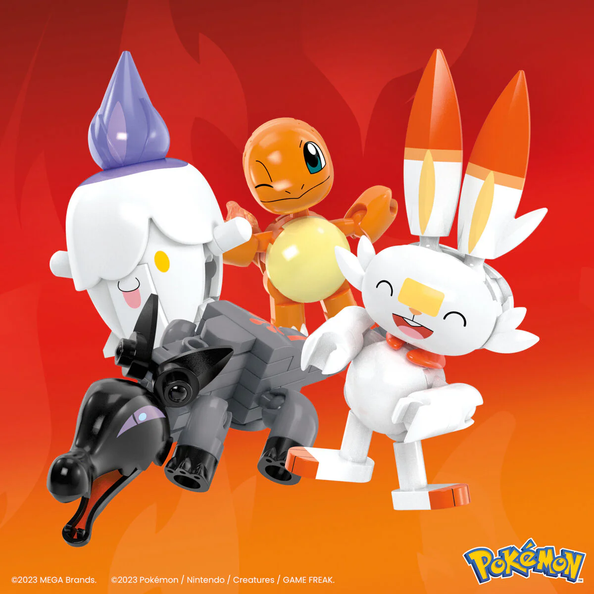 Mega Construx Equipo De Entrenador De Fuego Pokemon - Image 5