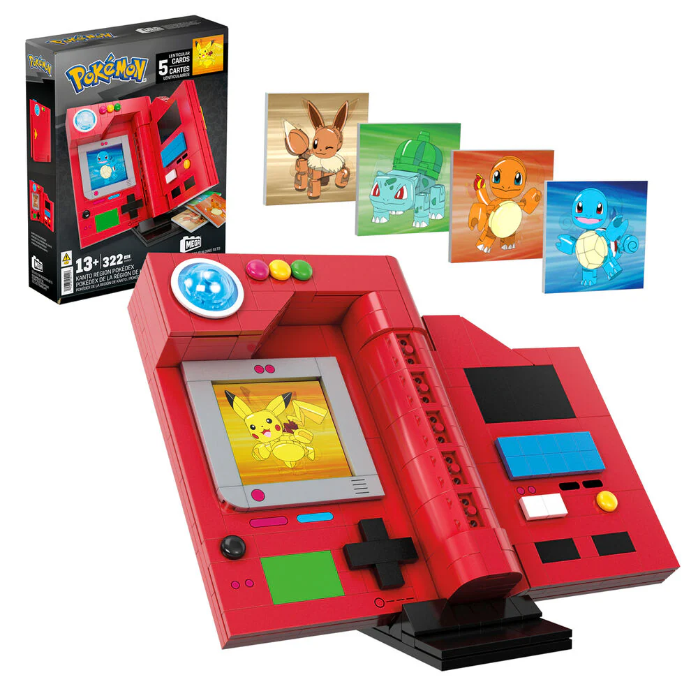 Mega Construx Pokedex Region Kanto Pokemon