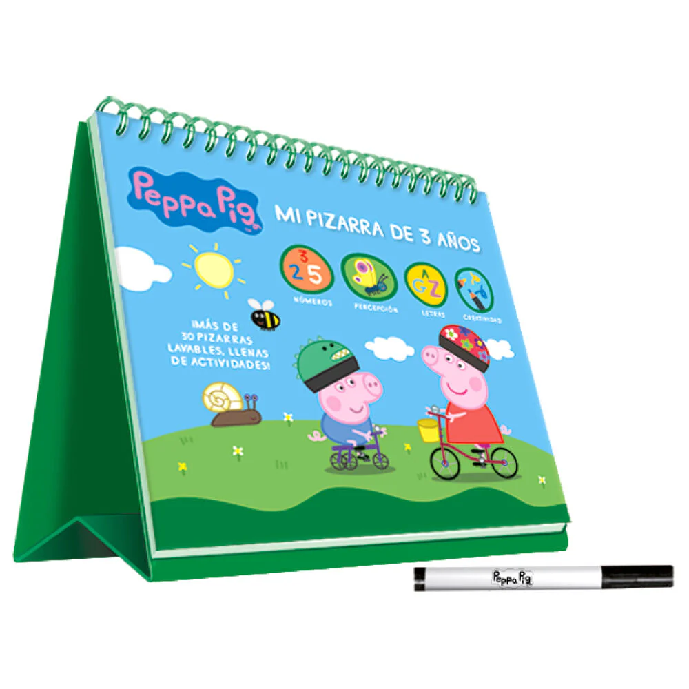 Mi Pizarra Actividades 3 Años Peppa Pig Español