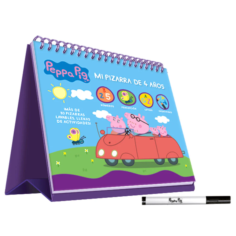 Mi Pizarra Actividades 4 Años Peppa Pig Español