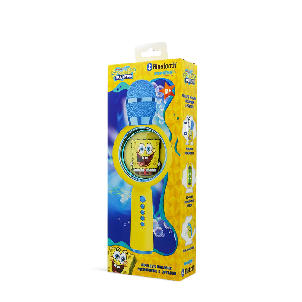 Microfono Altavoz Led Bob Esponja - Image 10