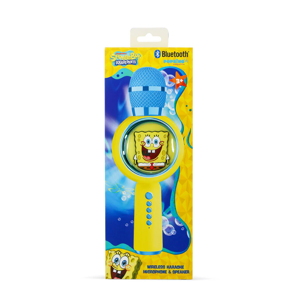Microfono Altavoz Led Bob Esponja - Image 12