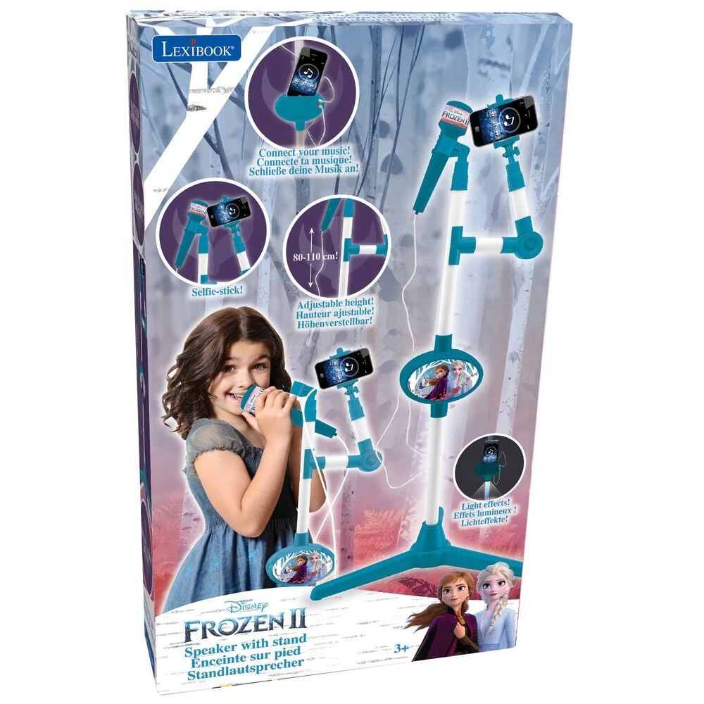 Microfono Con Pie Luminoso Frozen Disney - Image 4