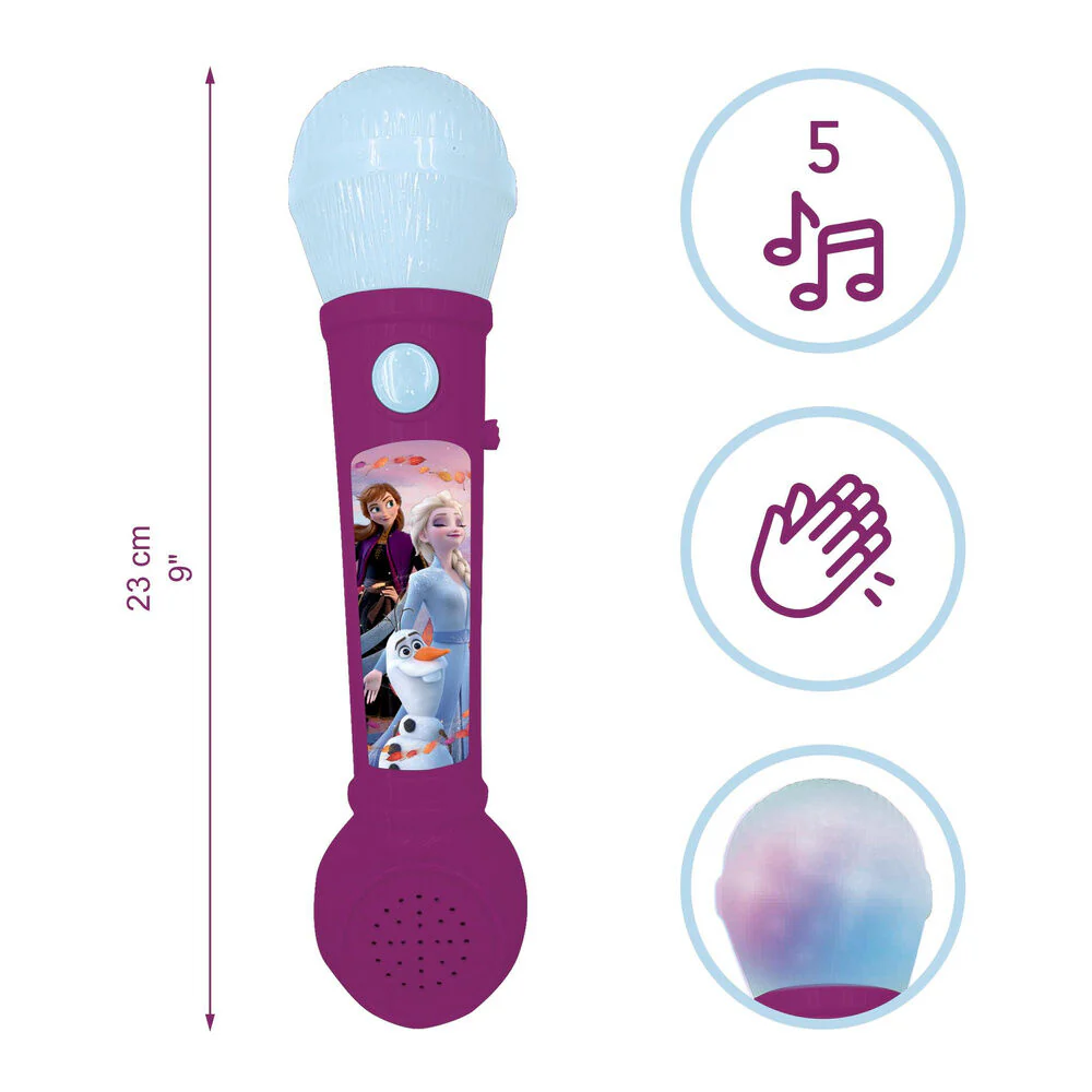 Microfono Luminoso Frozen Disney - Image 3