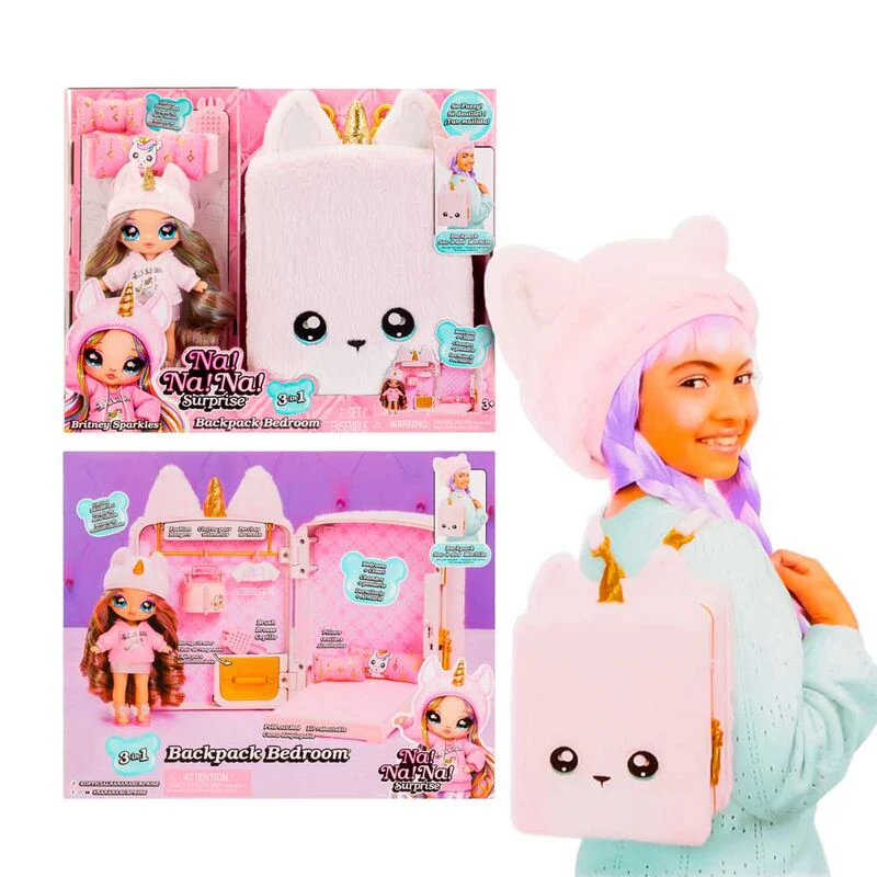 Mini Mochila + Muñeca Britney Sparkles Na! Na! Na! Surprise - Image 2