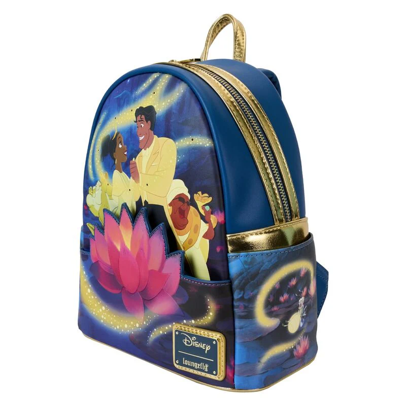Mochila 15Th Anniversary Tiana Y El Sapo Disney Loungefly 26Cm - Image 4