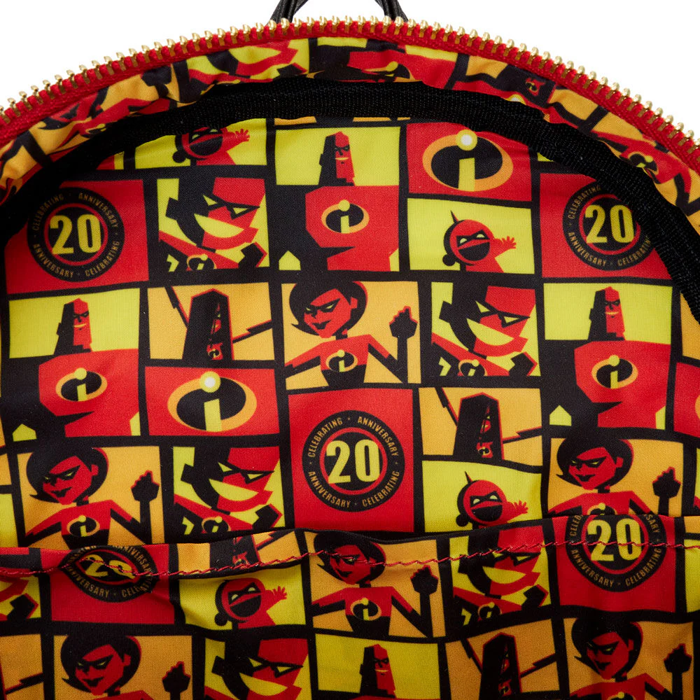 Mochila 20Th Anniversary Los Increibles Disney Pixar Loungefly 30Cm - Image 5