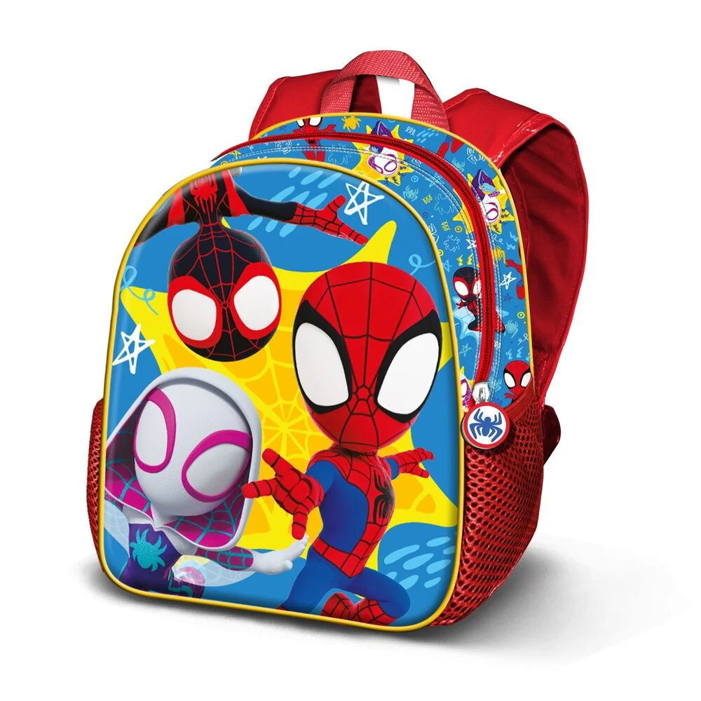 Mochila 3D Amazing Spidey And His Amazing Friends Marvel 31Cm