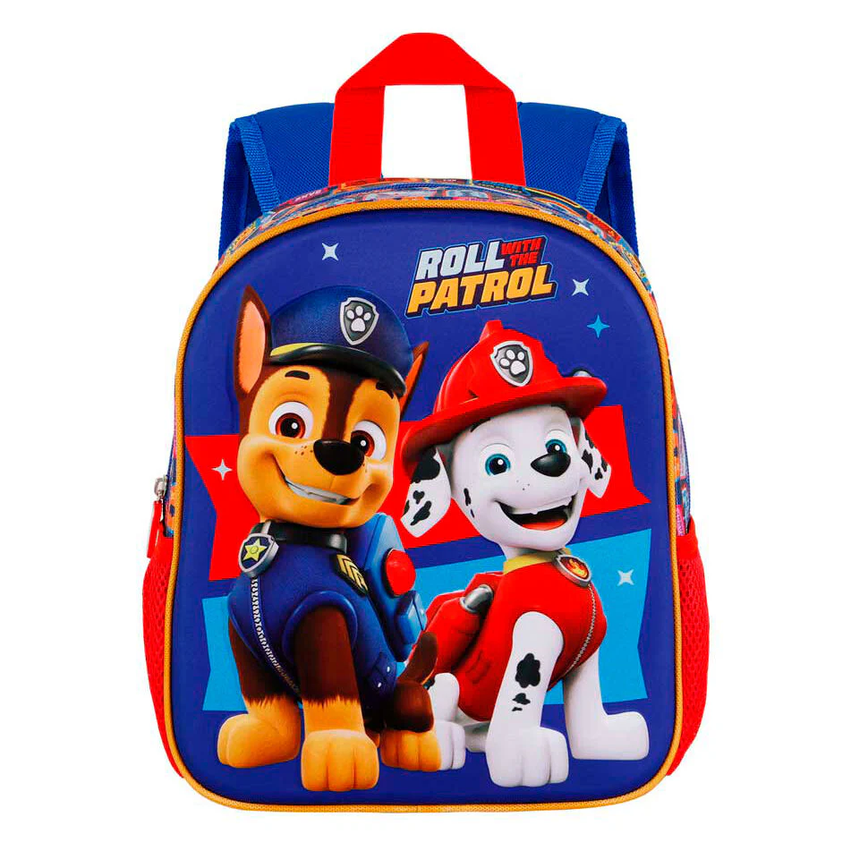 Mochila 3D Duty Patrulla Canina Paw Patrol 31Cm